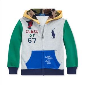 BNWT Polo Hoodie boys size 6 in package